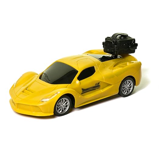 Braintastic Rechargeable Spray Model Remote Control RC Car with Light & Music Toys for Kids (Spray Car Yellow) - Toys and Games | Buy online on ZillyBuy