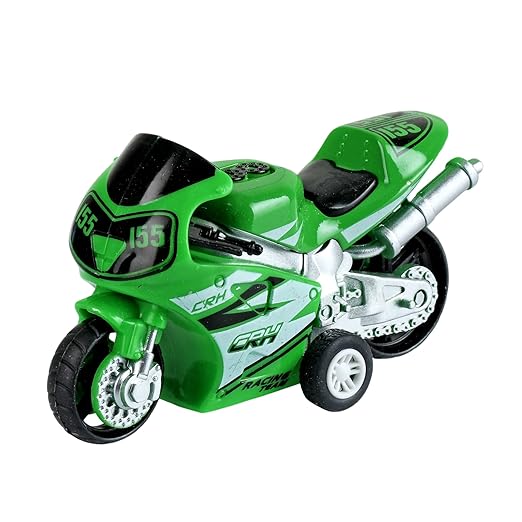 Braintastic Model Diecast Metal Bike Toy Vehicle Pull Back Friction Toys For Kids Age 3+ Years, Blue - Toys and Games | Buy online on ZillyBuy