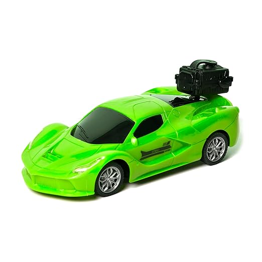 Braintastic Rechargeable Spray Model Remote Control RC Car with Light & Music Toys for Kids (Spray Car Green) - Toys and Games | Buy online on ZillyBuy
