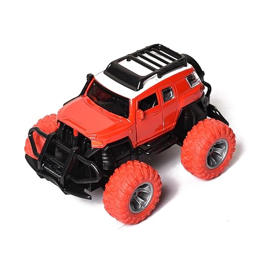 Braintastic Toyota Off Road Jeep Simulation Alloy Metal Pullback Friction Diecast Car, 1:32 Scale with Openable Doors, Sound & Light (Red) - Toys and Games | Buy online on ZillyBuy