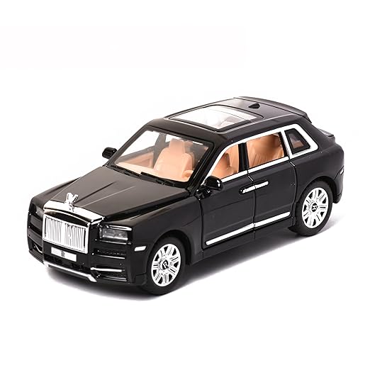Braintastic 1:32 Diecast Rolls Royce Alloy Metal Pull Back Die-Cast Carwith Sound Light for Kids Best Gifts Toys for Kids Boys (Rolls Royce Black) - Toys and Games | Buy online on ZillyBuy