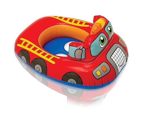 Intex 59586-3 Kiddie Floats - Fire Engine, Blue - Toys and Games | Buy online on ZillyBuy
