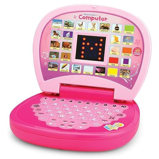 Braintastic Kids Laptop Computer Musical Learning & Educational Toy with Led Display & Music for Kids Age 3+ Years - Toys and Games | Buy online on ZillyBuy