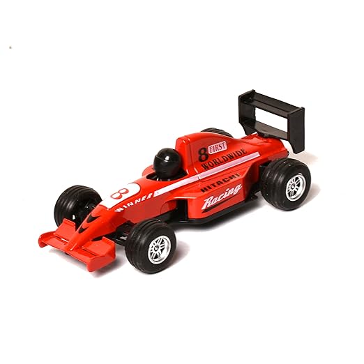 Braintastic Pullback Friction Simulation Model Small Size Racing Car Miniature Vehicle Toys for Kids Age 3 + (Red) - Toys and Games | Buy online on ZillyBuy