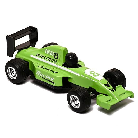 Braintastic Pullback Friction Simulation Model Small Size Racing Car Miniature Vehicle Toys for Kids Age 3 + (Green) - Toys and Games | Buy online on ZillyBuy