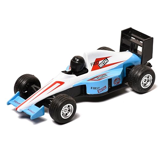 Braintastic Pullback Friction Simulation Model Small Size Racing Car Miniature Vehicle Toys for Kids Age 3 + (Blue) - Toys and Games | Buy online on ZillyBuy