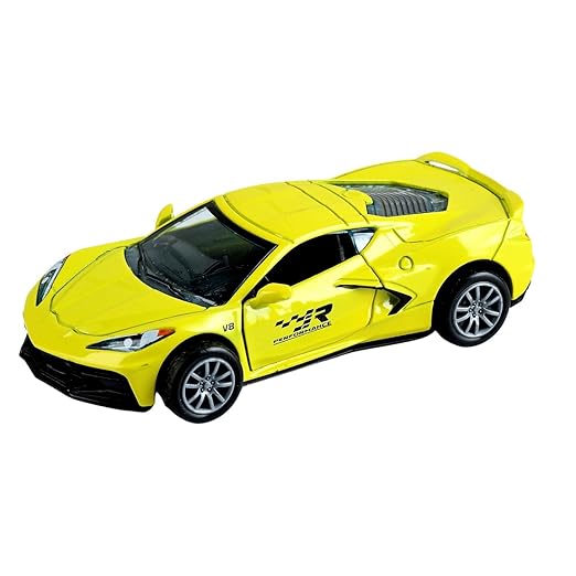 Braintastic Alloy Diecast Model Car Toy Vehicle Pull Back Friction Car with Openable Doors Toys for Kids Age 3+ Years (Yellow) - Toys and Games | Buy online on ZillyBuy