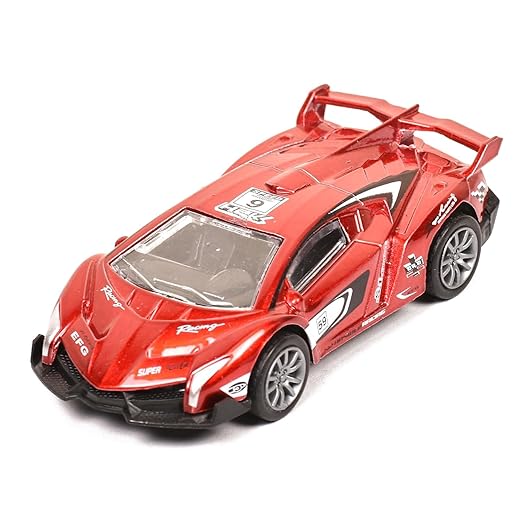 Braintastic Model Diecast Vehicle Pull Back Friction Super Simulation Model Car with 1:36 Scale Toys for Kids Age 3+ Years (Red) - Toys and Games | Buy online on ZillyBuy
