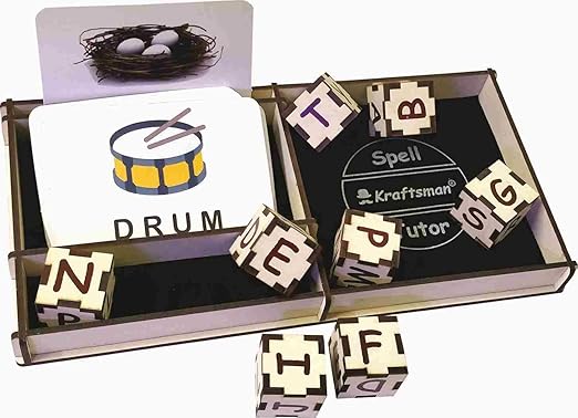 Braintastic Wooden Spell Tutor Spelling Learning & Educational Game Toy with Flash Cards for Kids - Toys and Games | Buy online on ZillyBuy