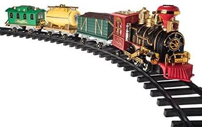 special design Choo Choo Classical Battery Operated Train Set Train Toy Set With Locomotive Engine Light ,Cargo Car&Tracks,Battery Powered,3 4 5 6 7 8 9 10 Years Old (Choo-Choo Train,Multi Color) - Toys and Games | Buy online on ZillyBuy