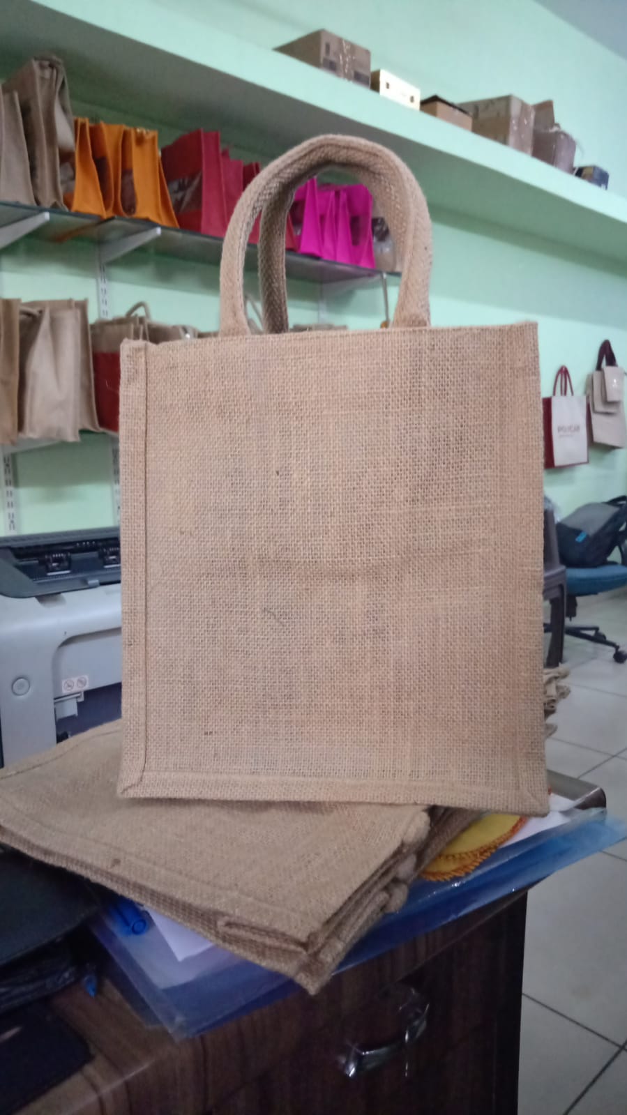 Jute Eco-Friendly Carry Bag - Stationery | Buy online on ZillyBuy