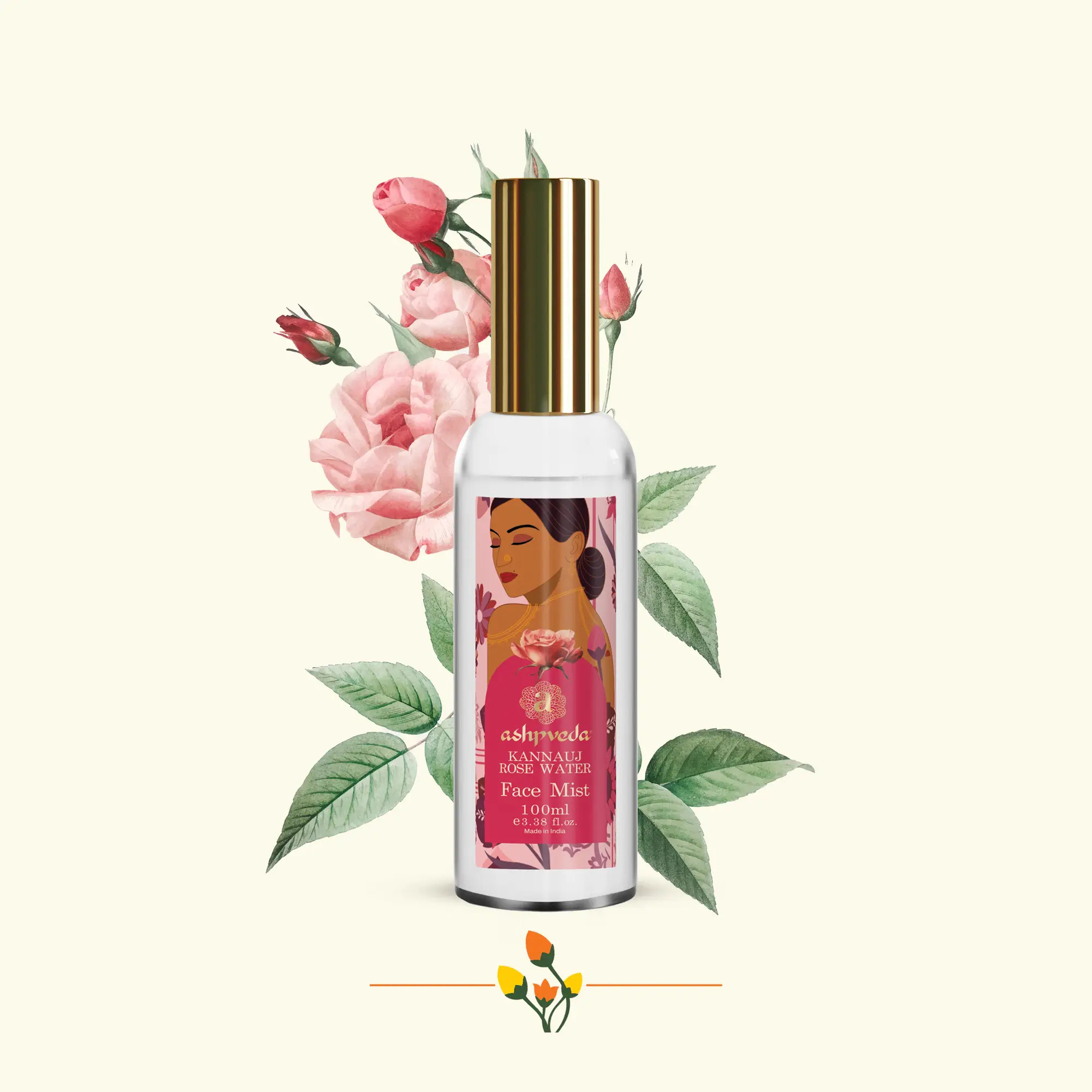 Kannauj Rose Water Face Mist - 100 ML