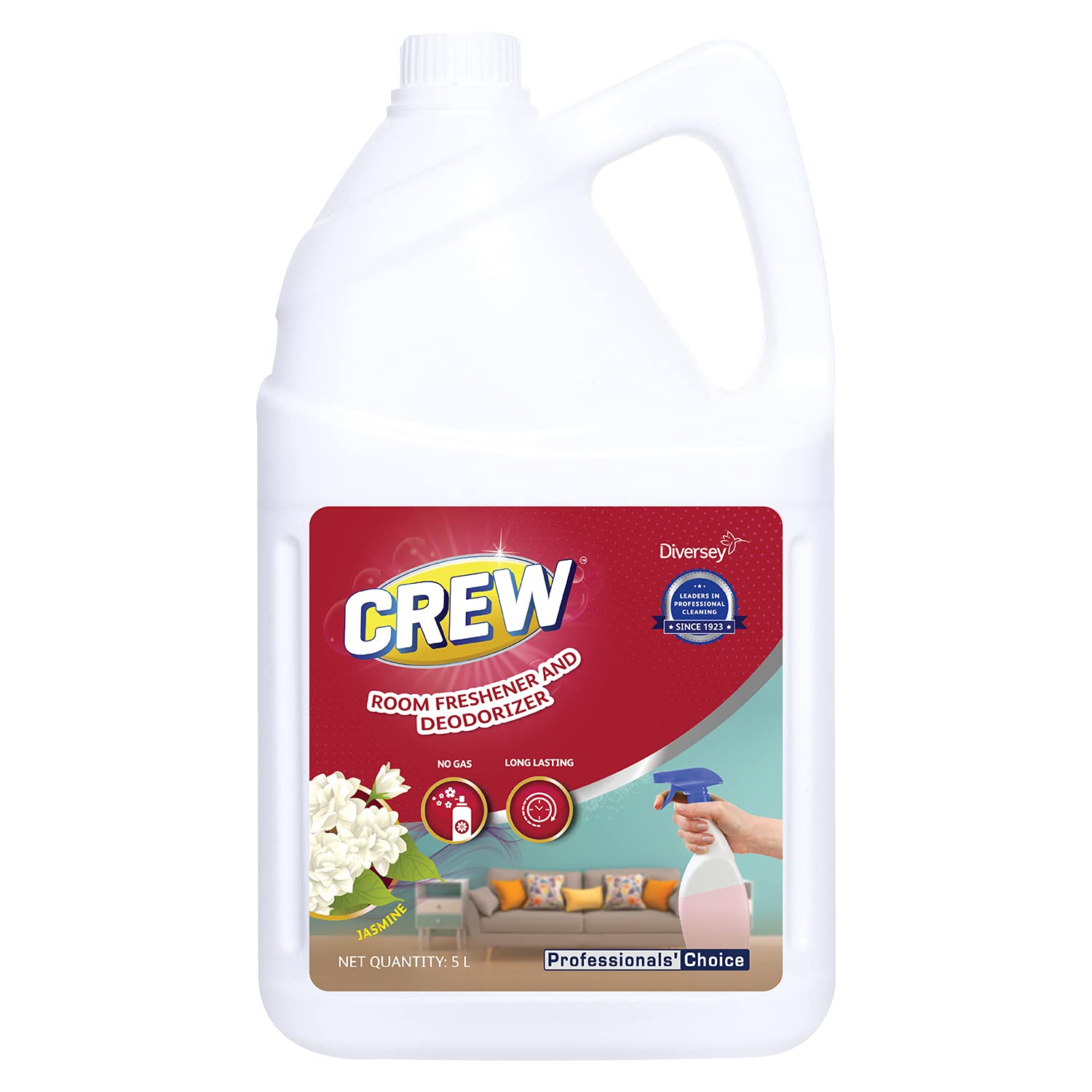 Crew Air Freshener 5L - Jasmine - Fresheners and Repellents | Buy online on ZillyBuy