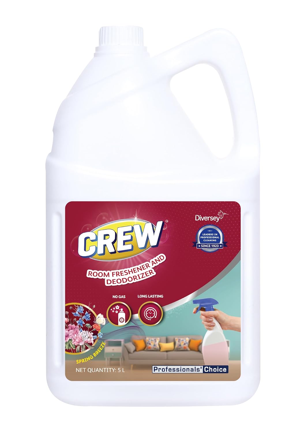 Crew Air Freshener 5L - Floral (Spring Breeze) - Fresheners and Repellents | Buy online on ZillyBuy