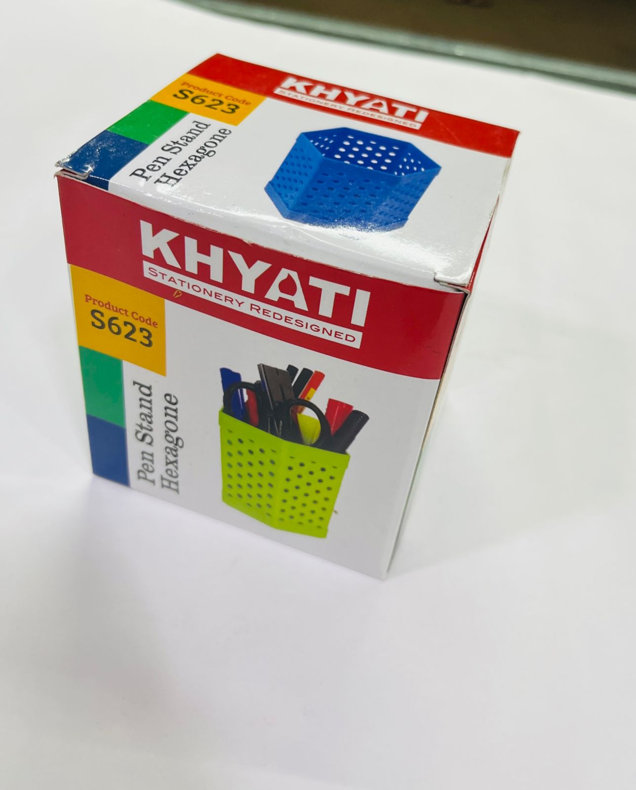 Pen Stand Hexagone - Stationery | Buy online on ZillyBuy