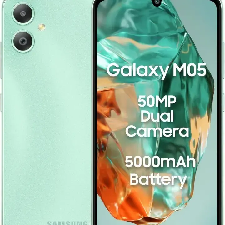 Samsung Galaxy M05  4GB RAM, 64 GB  ( Mint Green ) - Mobile Phone | Buy online on ZillyBuy