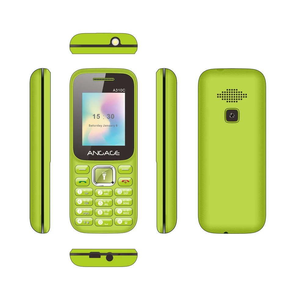 ANGAGE A310C Feature Phones 1.77inch GSM Unlocked Cell Phones - Mobile Phone | Buy online on ZillyBuy