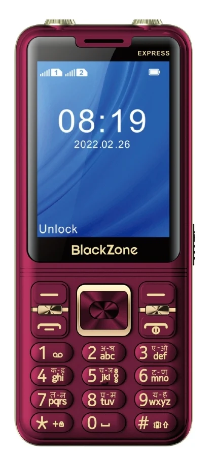 BLACKZONE EXPRESS 2.8 Inch with 3000mAh Big battery - Mobile Phone | Buy online on ZillyBuy
