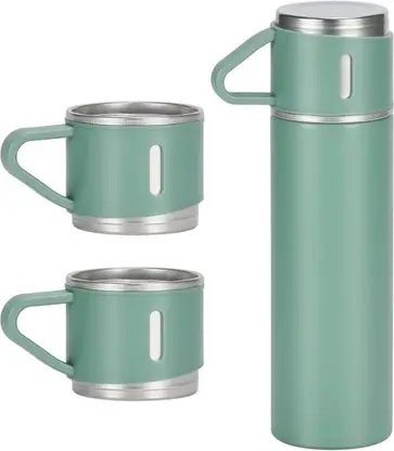 Vacuum Flask Bottle with Cup Set 500ml