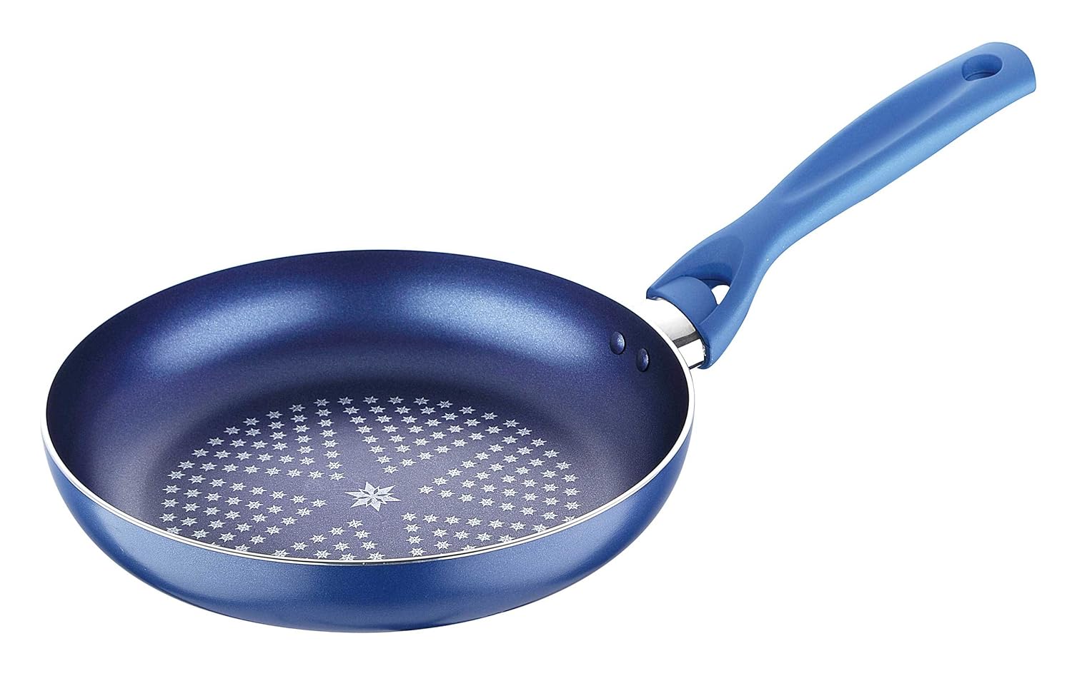 Bergner Aluminium Diamanti Fry Pan 22cm , Blue - Cookware | Buy online on ZillyBuy