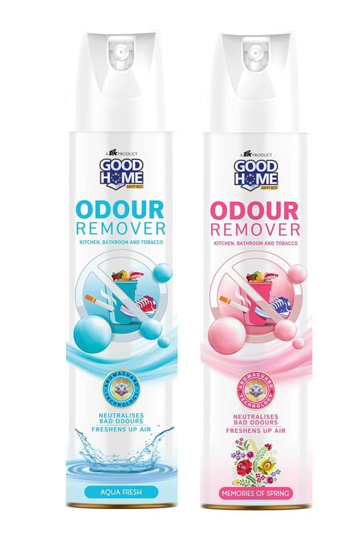 Good Home Odour Remover Aqua Fresh and Memories of Spring (Pack of 2) - Fresheners and Repellents | Buy online on ZillyBuy