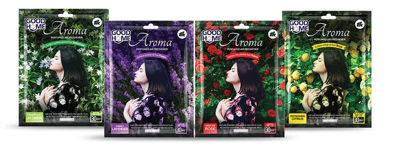 Good Home Aroma Perfumed Air Freshener Citrus, Rose, Jasmine & Lavender Oil (Pack of 4) - Fresheners and Repellents | Buy online on ZillyBuy