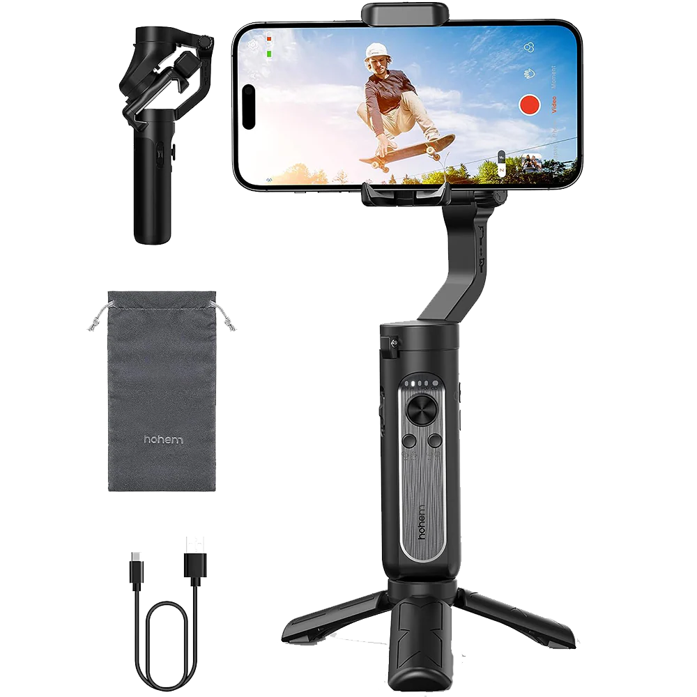 Hohem iSteady XE - 3 Axis Handheld Pocket Gimbal (Black)