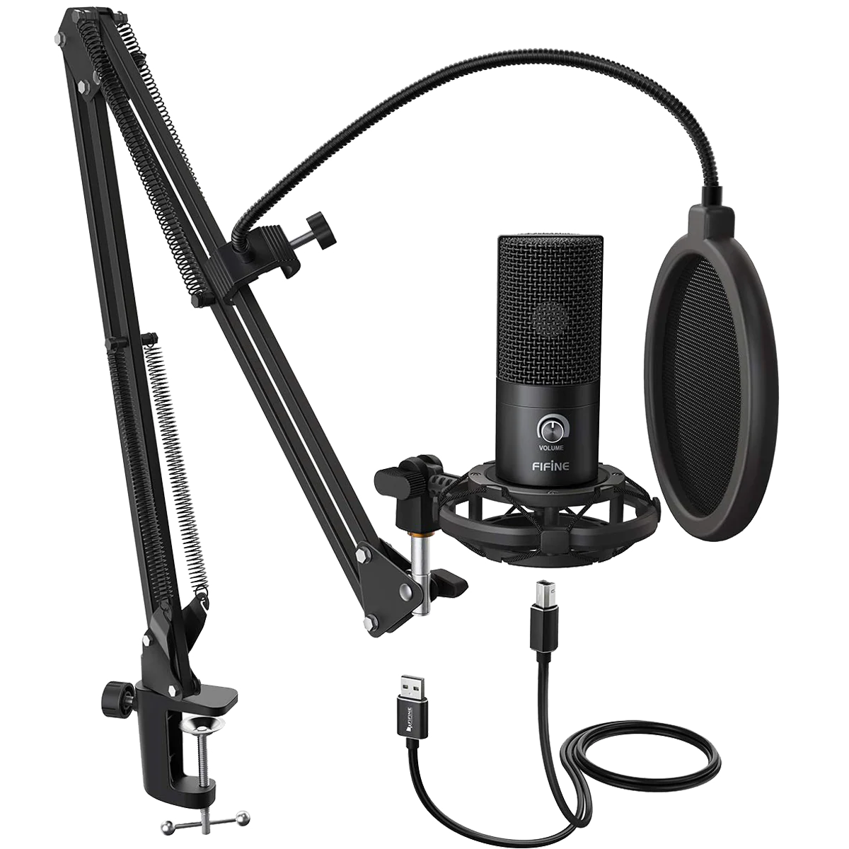 Fifine T669 - USB Microphone Condenser Kit - Microphone | Buy online on ZillyBuy
