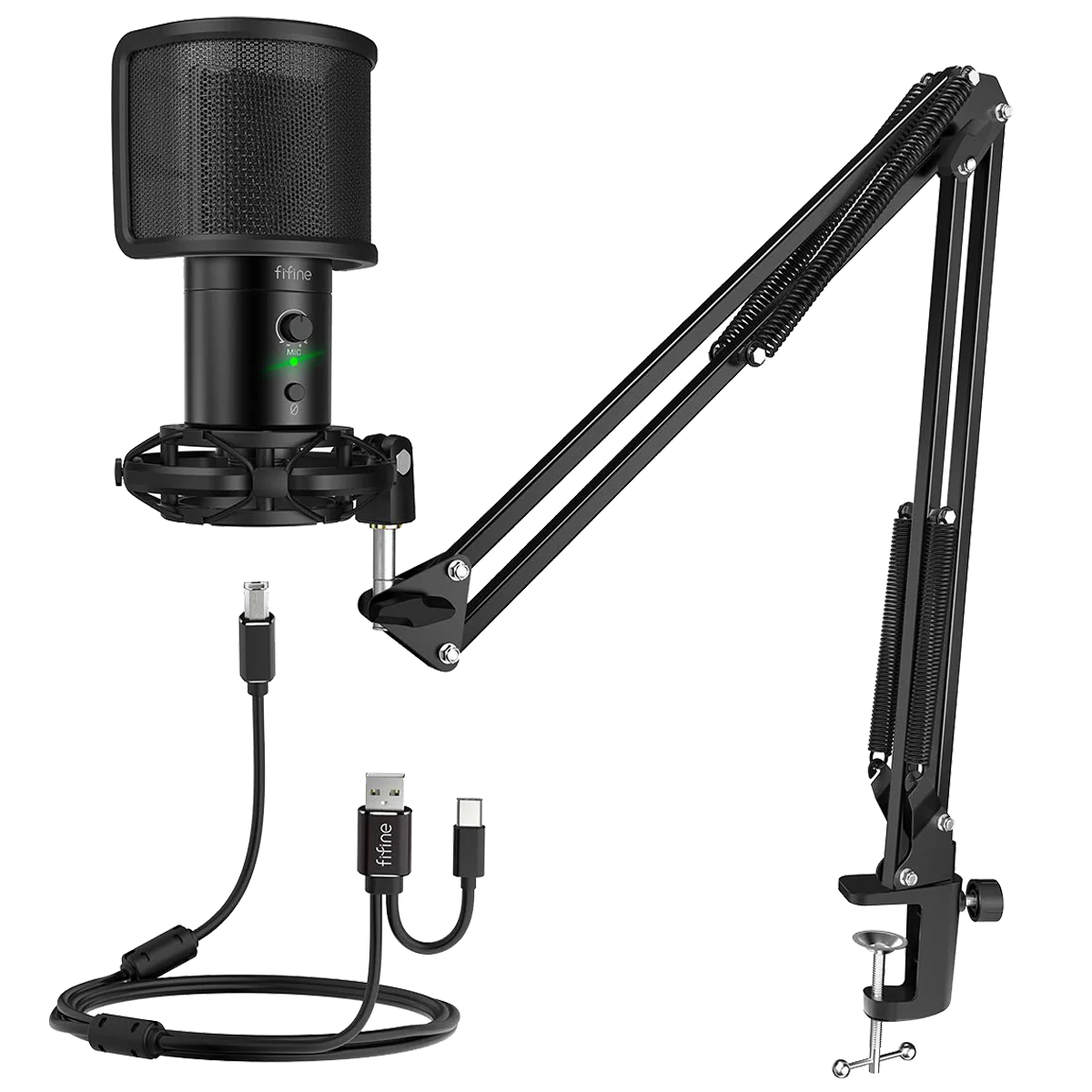 Fifine T683 - USB Microphone Kit - Microphone | Buy online on ZillyBuy