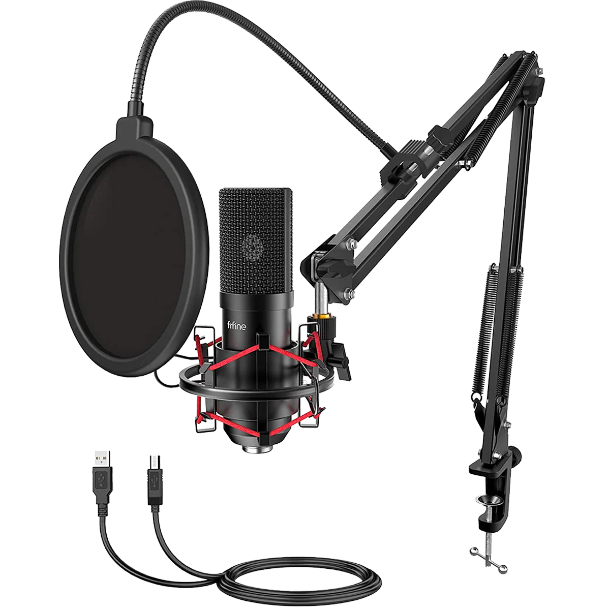 Fifine T732 - USB Microphone Kit - Microphone | Buy online on ZillyBuy