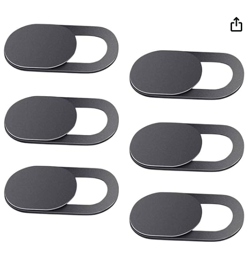 Lapster Laptop Camera Cover Webcam Cover Slider, Ultra Thin Slide Blocker for All Laptop PC Tablet (Pack of 6pcs) - Camera Bag | Buy online on ZillyBuy