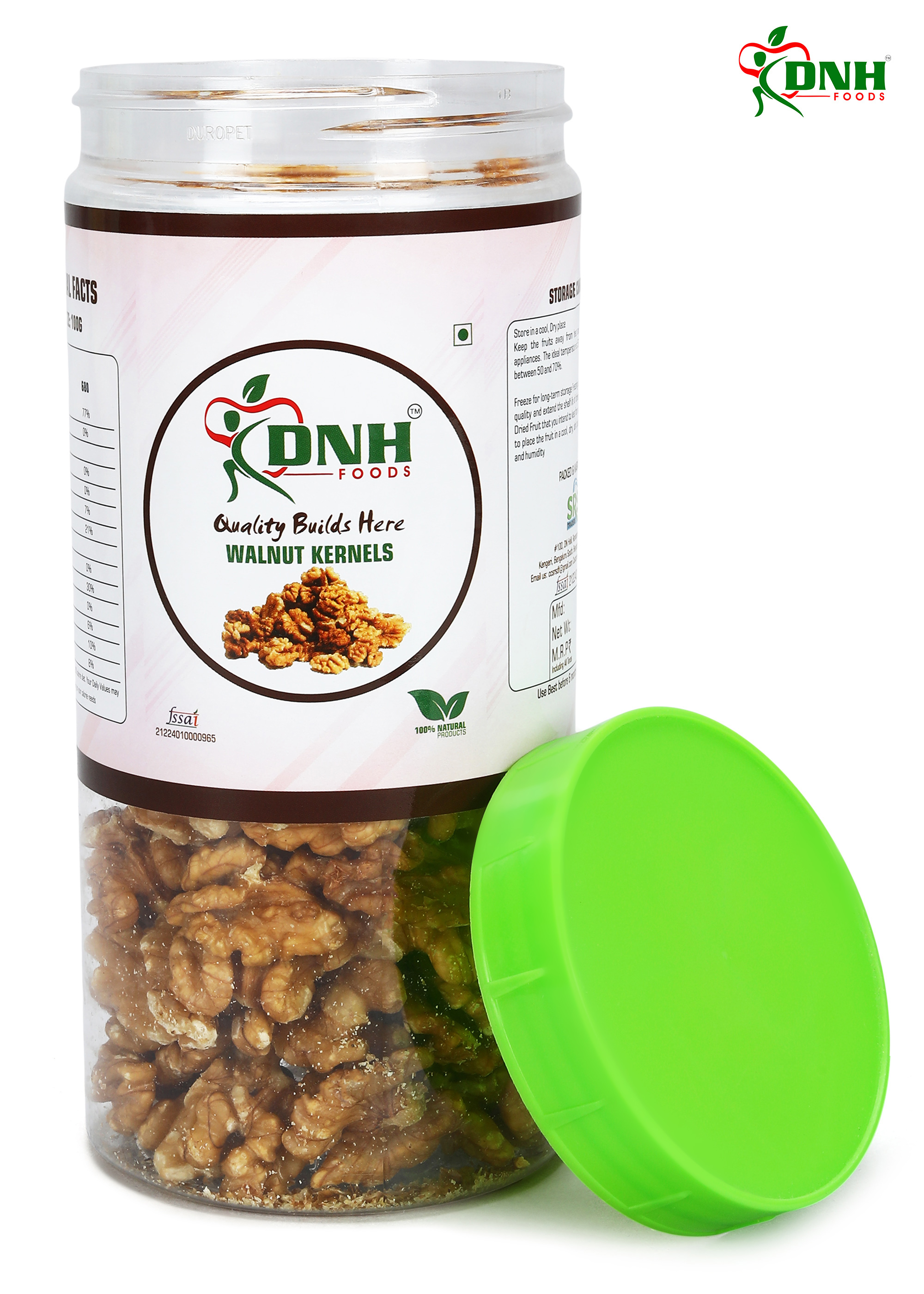 DNH FOODS WALNUT | PREMIUM QUALITY | 500 Grams