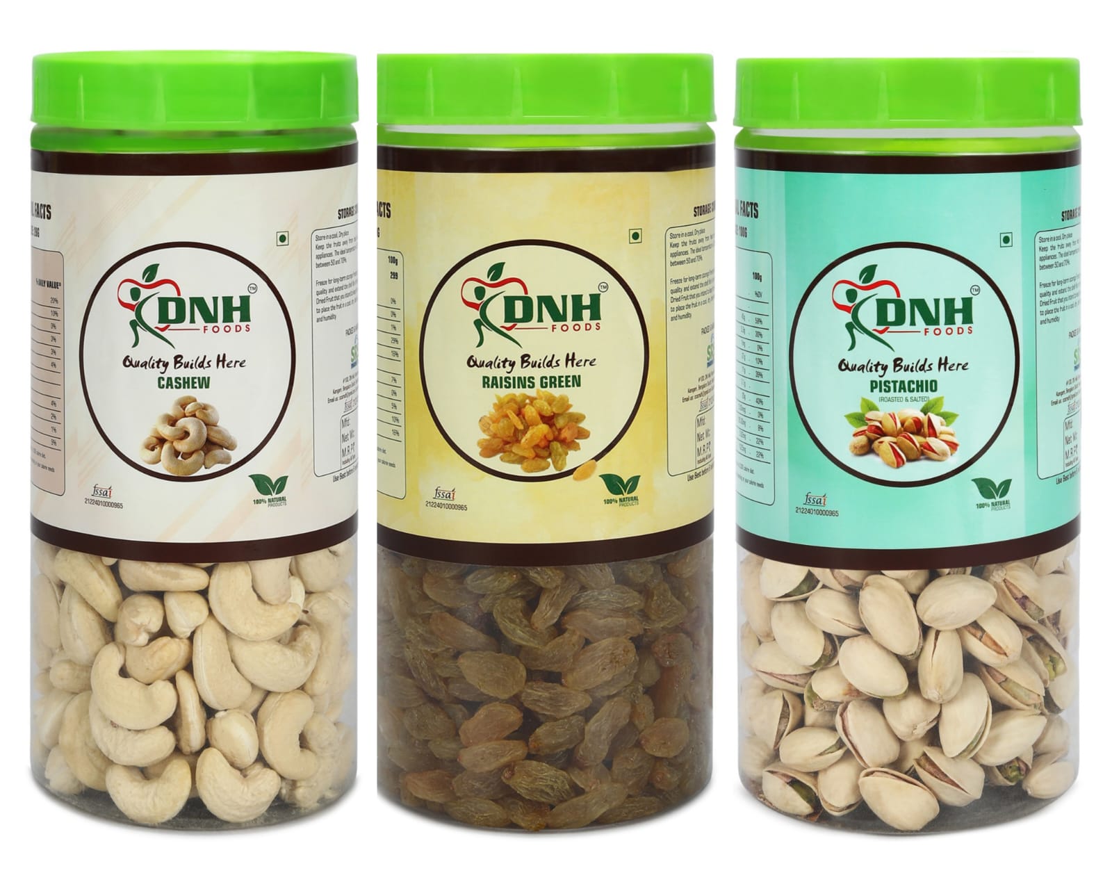 DRY FRUITS COMBO 450 GRAMS  PACK  150G X 3 PC