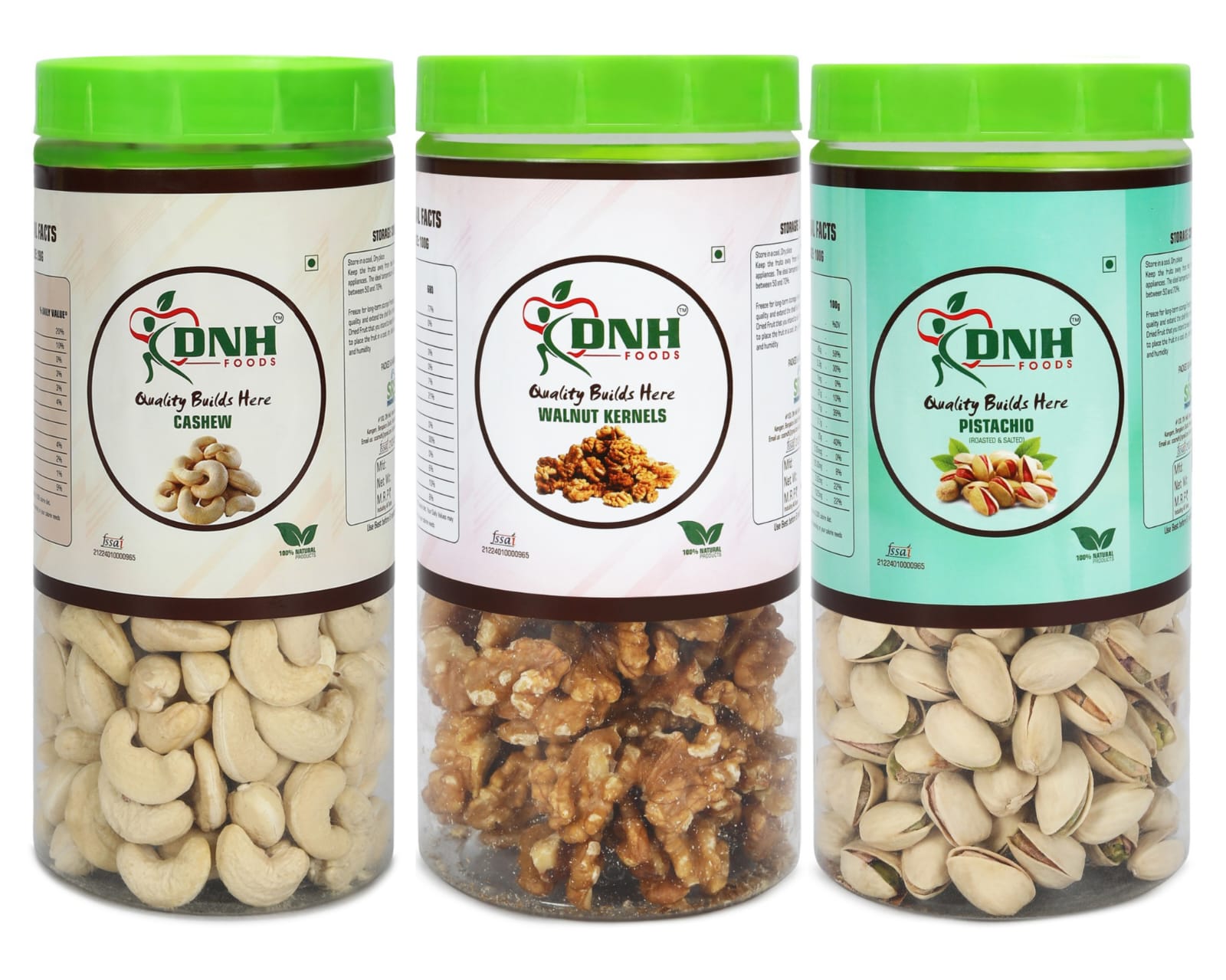 DRY FRUITS COMBO 750 GRAM  PACK  250G X 3 PC