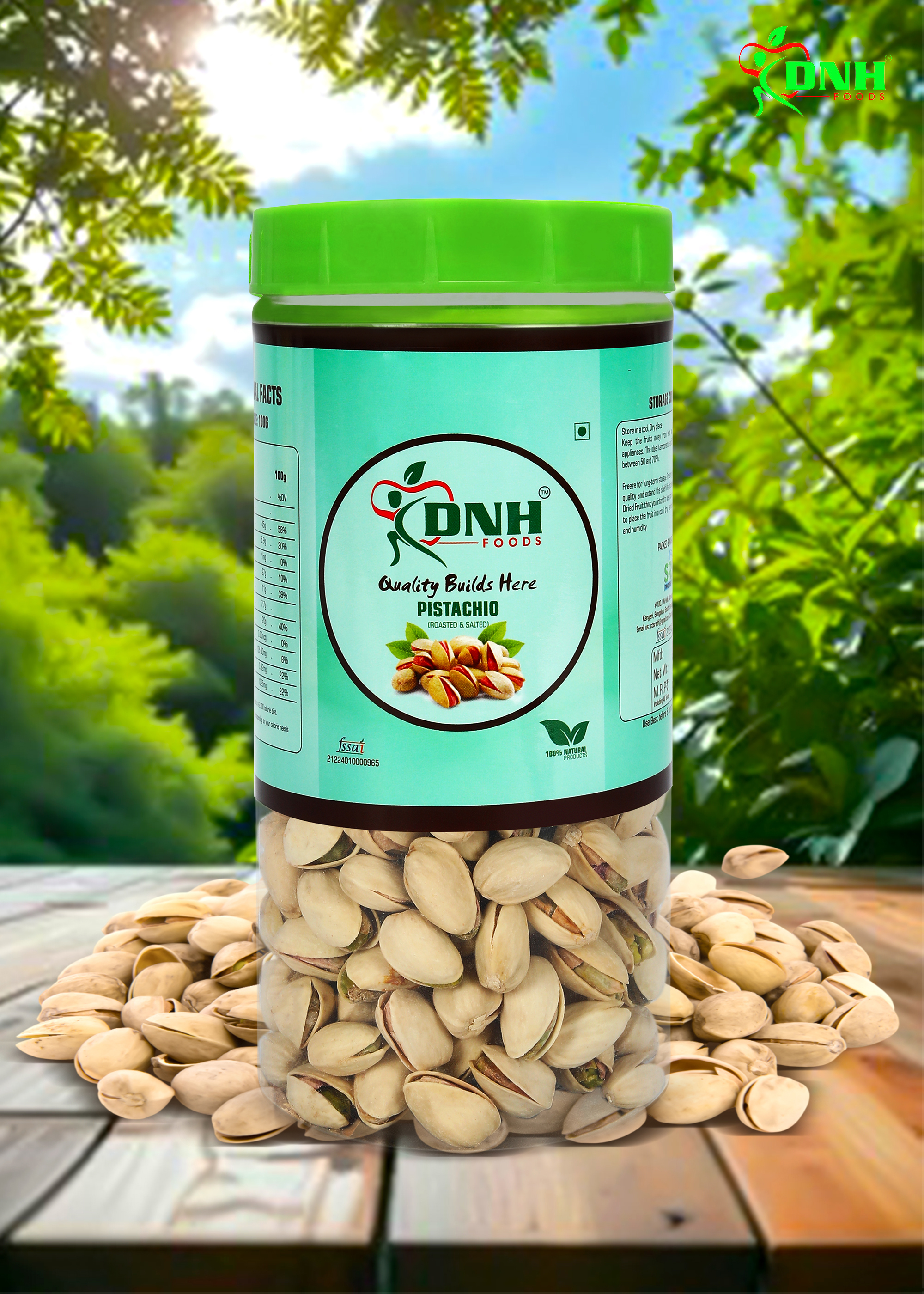 DRY FRUITS COMBO 2 KG  PACK 500G X 4 PC
