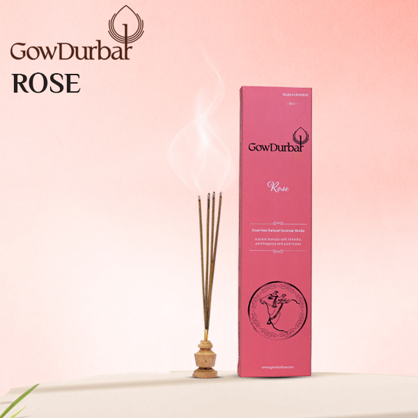 Gowdurbar Rose Agarbatti 75G - Pooja Needs | Buy online on ZillyBuy