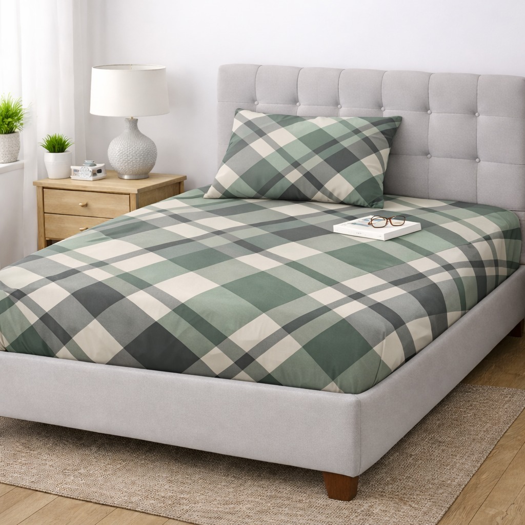 All in Fitted Double Bed Sheet acapulco