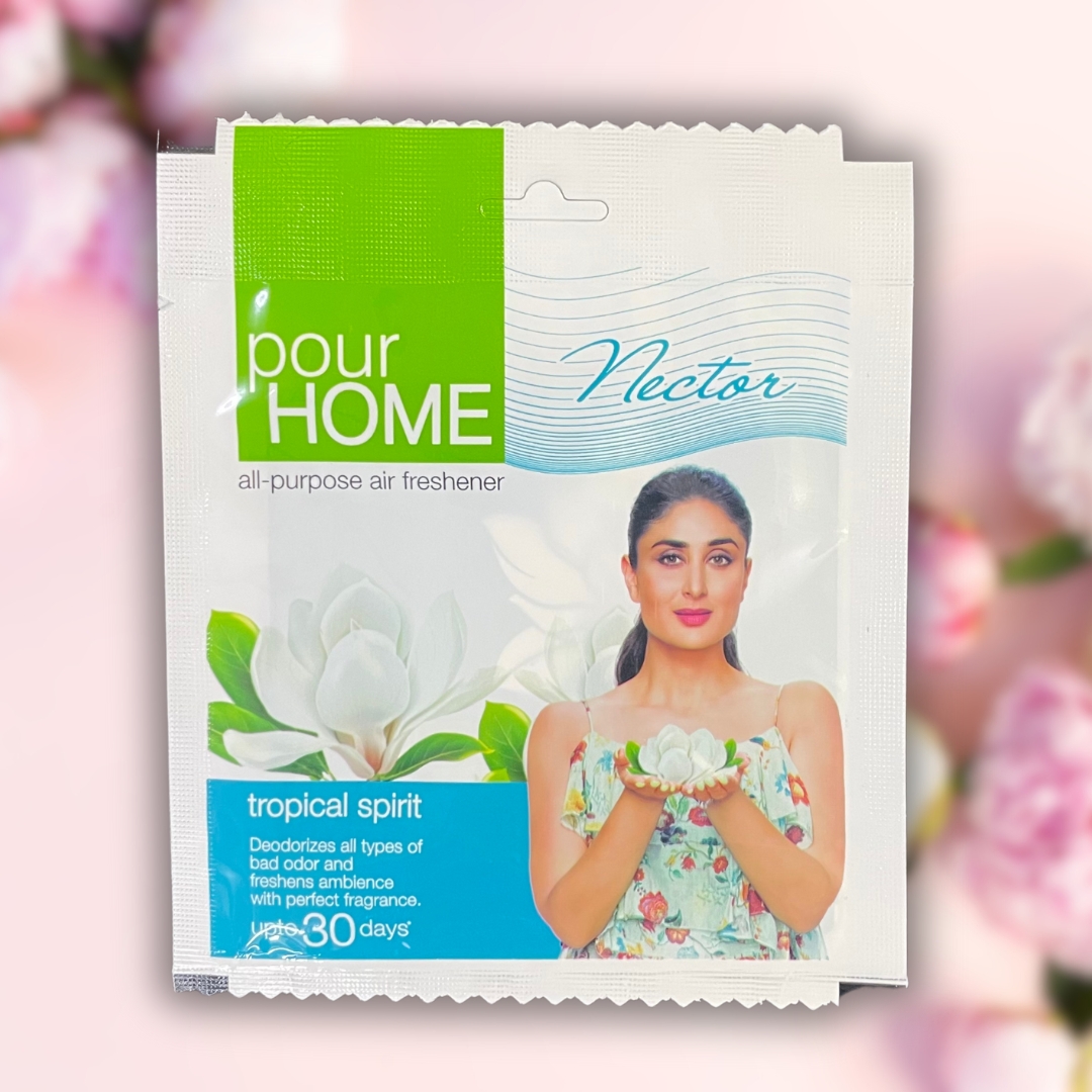 pour home all purpose air freshener nector tropical spirit 10 gm