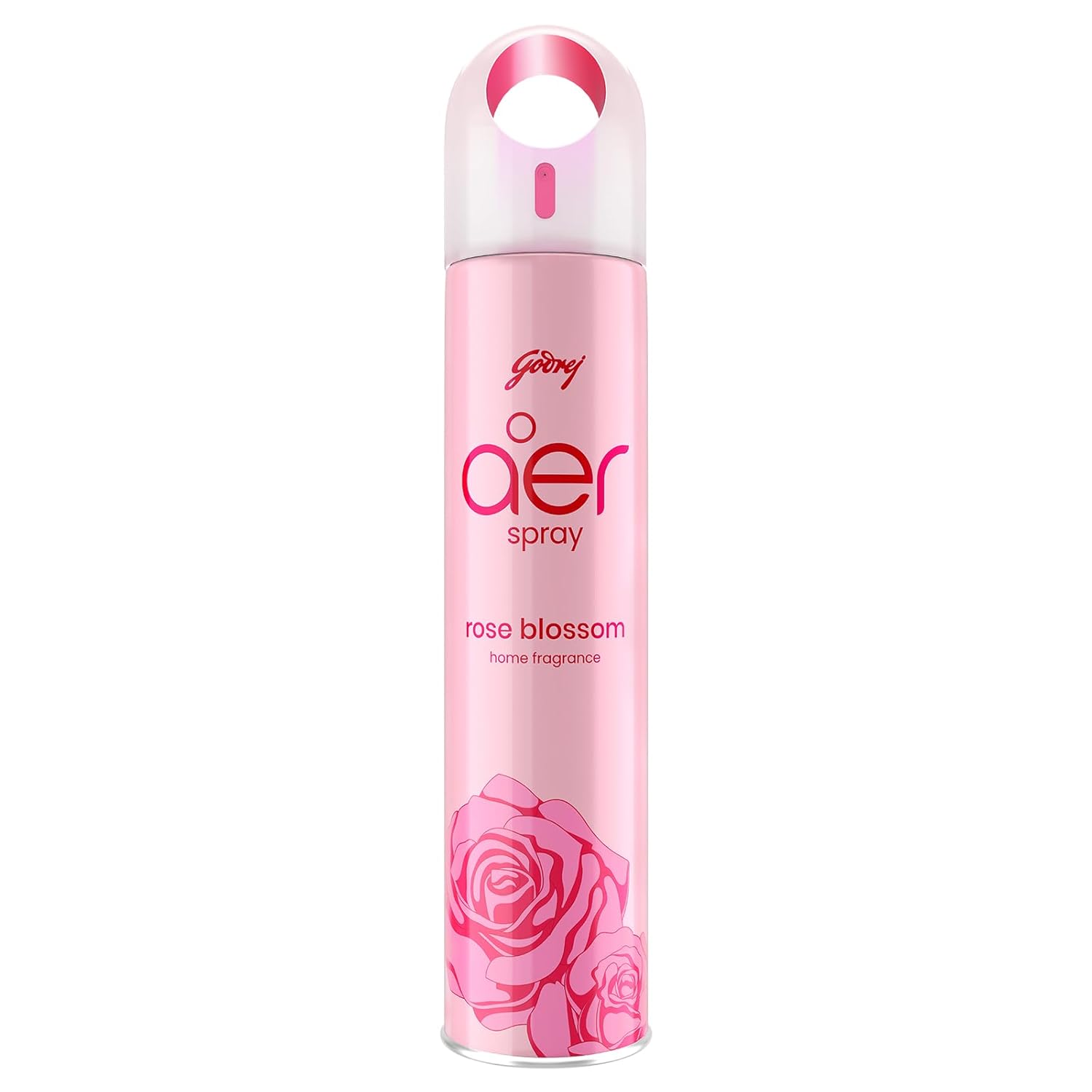 Godrej aer Spray | Room Freshener for Home & Office - Rose Blossom (220 ml) | Long-Lasting Fragrance