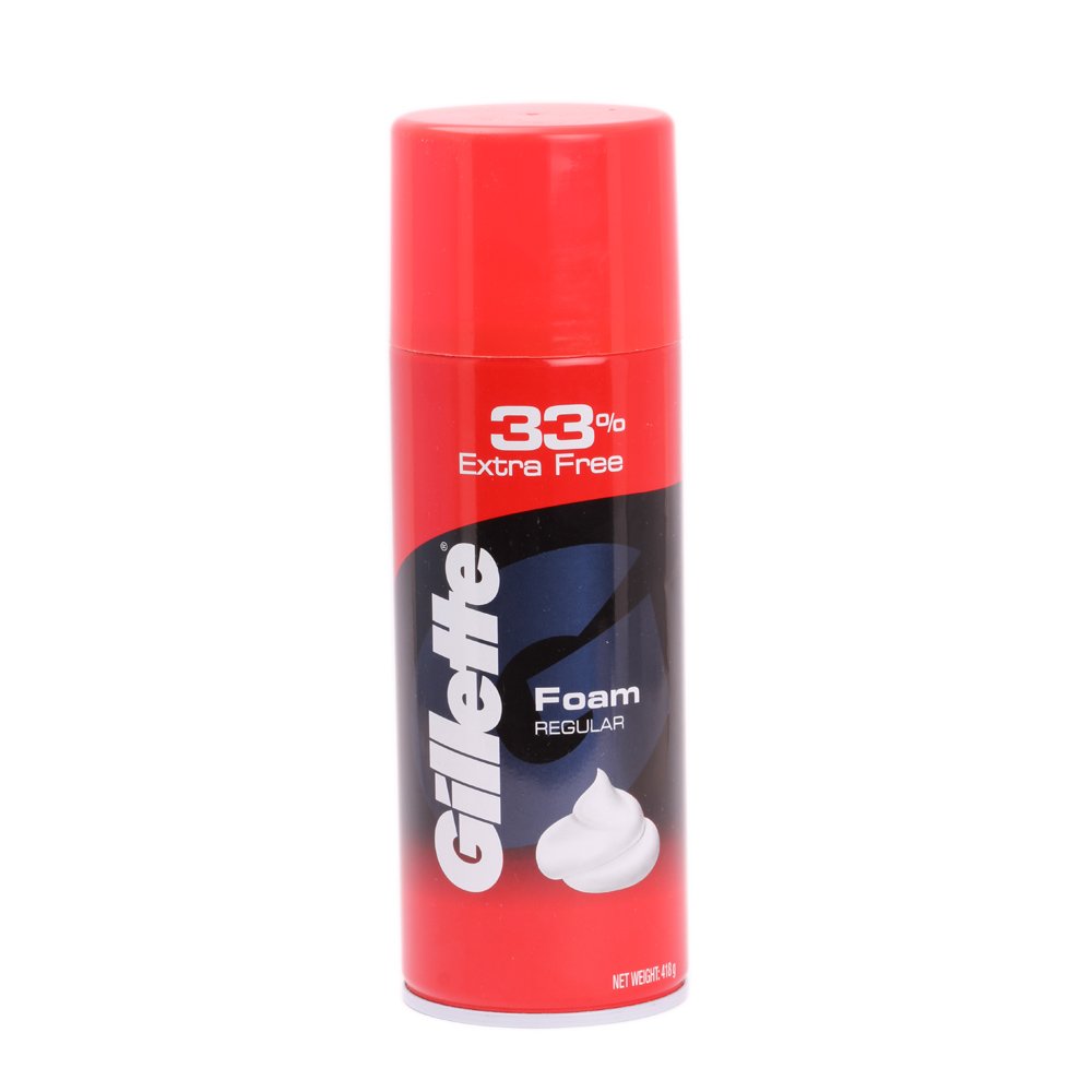 Gillette Pre Shave Foam - Classic, Regular, 50 g Bottle