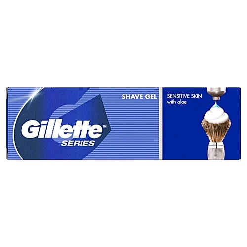 Gillette Series Shave Gel - For Sensitive Skin, With Aloe, 25gm