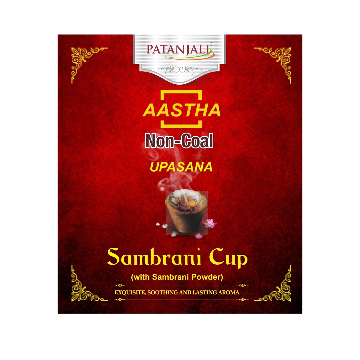 Patanjali Aastha Sambrani Cup 12N - Pooja Needs | Buy online on ZillyBuy
