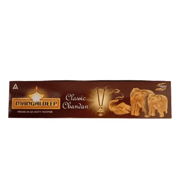 Mangaldeep classic chandan agarbattis 76 gm - Pooja Needs | Buy online on ZillyBuy