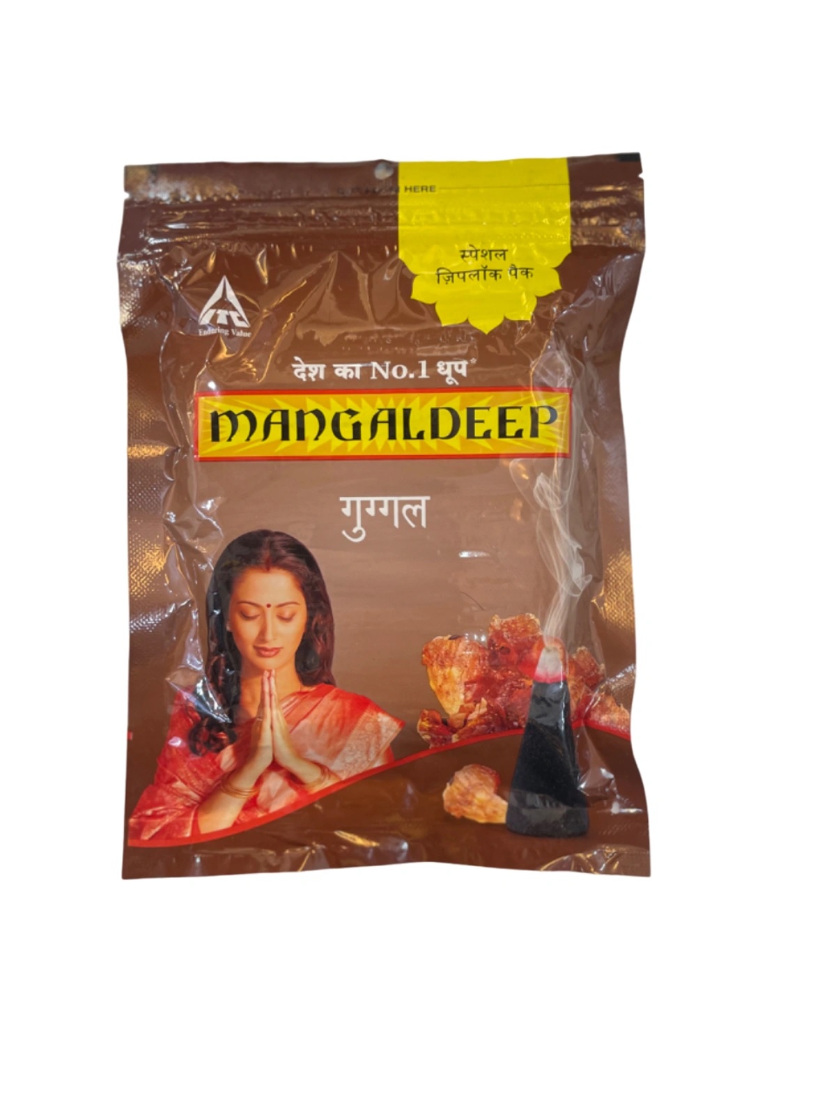 MANGALDEEP PUJA DHOOP GUGGAL (ZIPPER) 105gm - Pooja Needs | Buy online on ZillyBuy