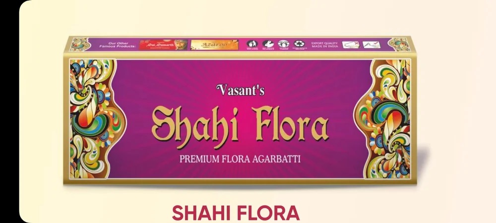Vasant's Shahi Flora Premium Agarbatti 50gm - Pooja Needs | Buy online on ZillyBuy