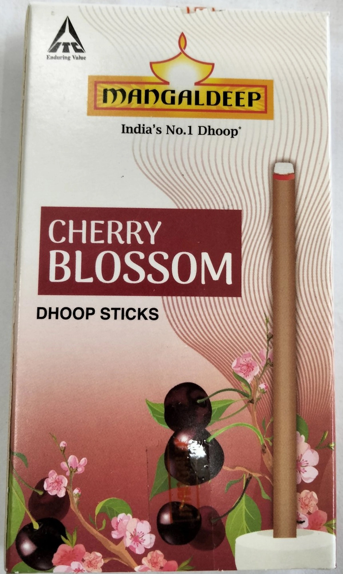 MANGAL DEEP CHERRY BLOSSOM DHOOP STICKS 9gm - Pooja Needs | Buy online on ZillyBuy