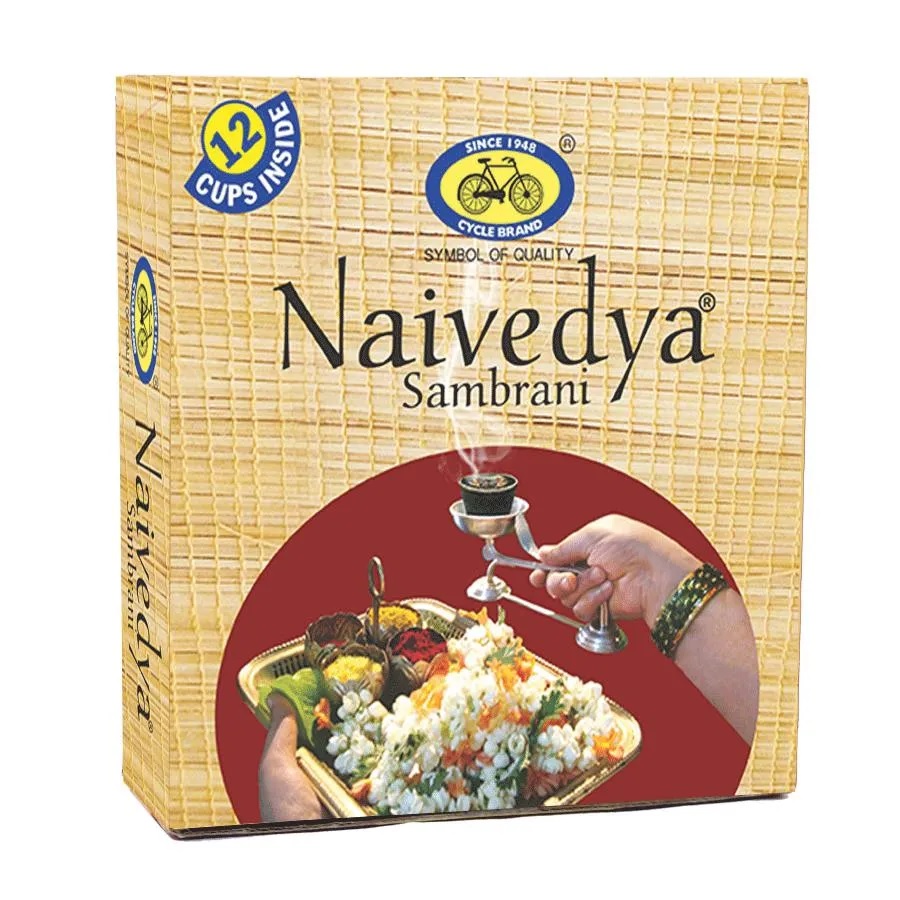 Cycle's Naivedya Cup Sambrani 12 Nos - Pooja Needs | Buy online on ZillyBuy