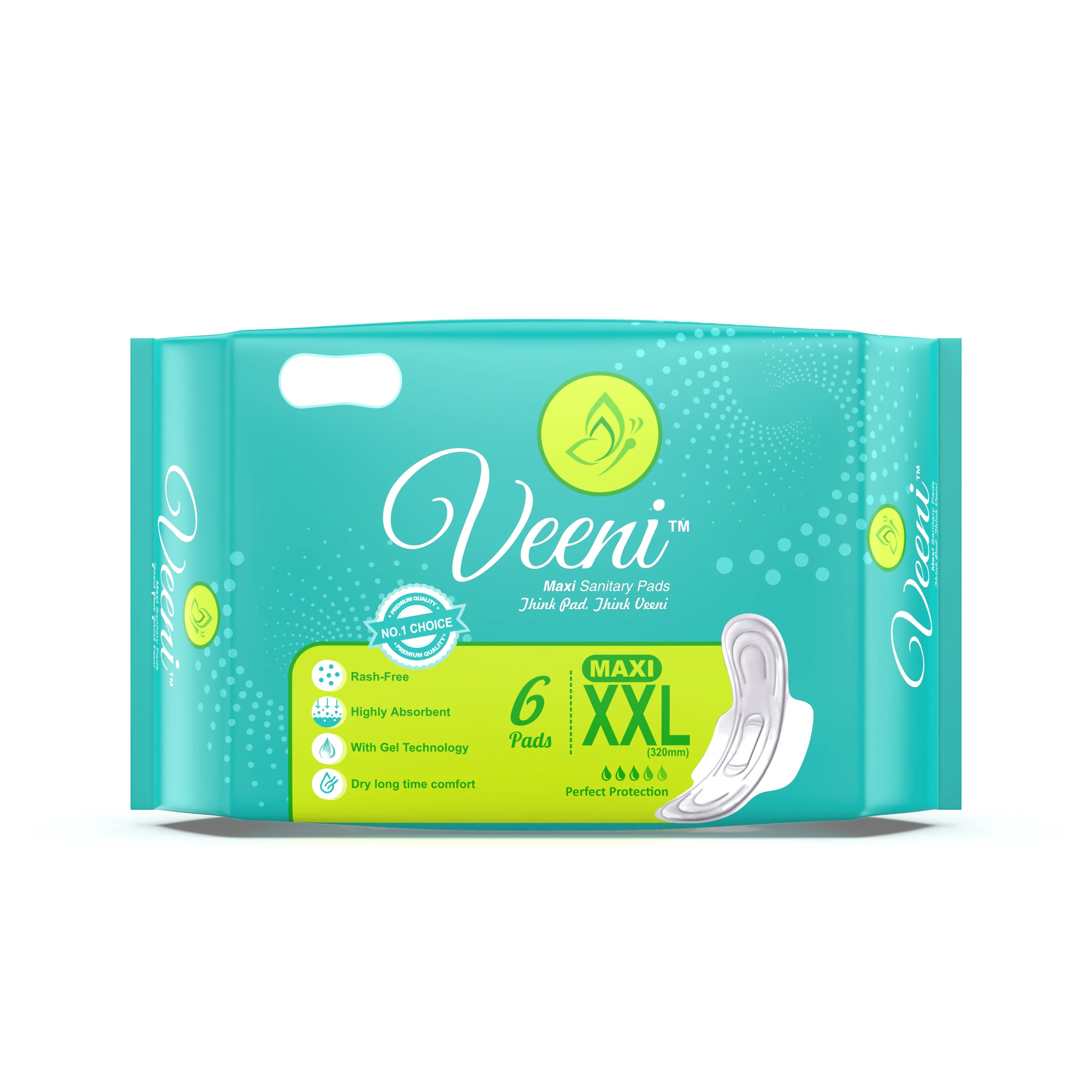 VEENI - Extra Large Tri Fold Pads Maxi - XXL