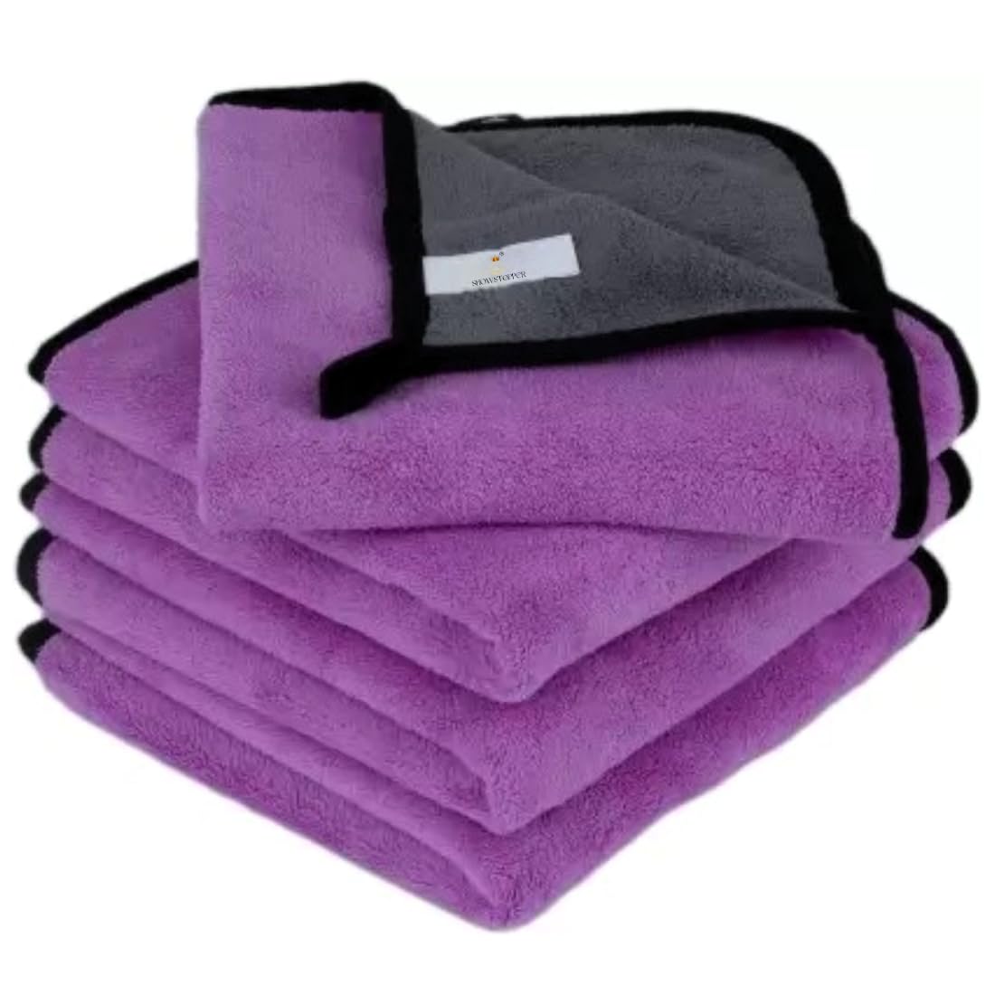 Purple Microfiber Towel Pack of 1 Pc purple
