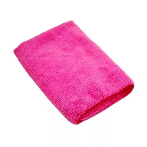 Pink Microfiber Towel Pack of 1 Pc hot pink